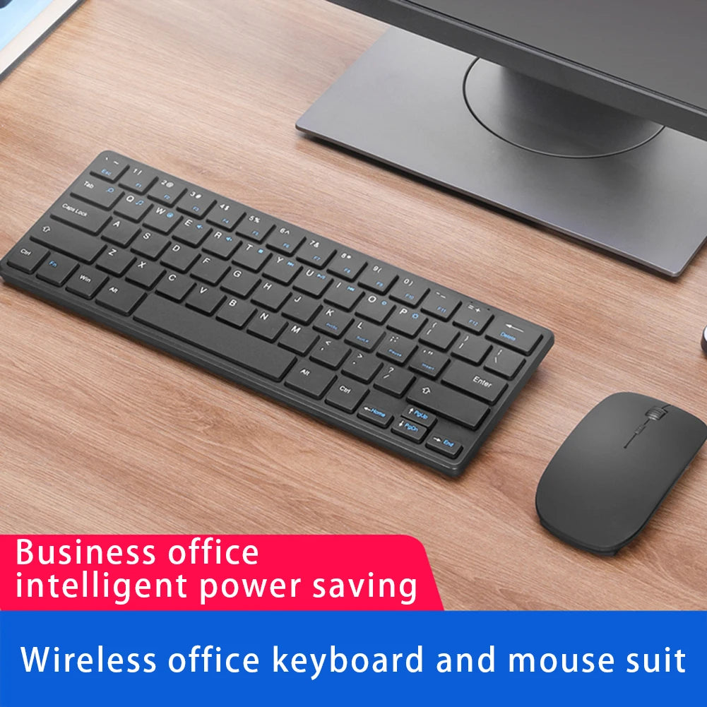 2.4G Mouse With Portable Wireless Keyboard Combo