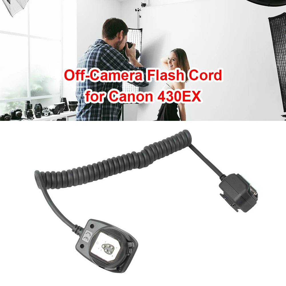 Camera Flash Sync Focus Cable OC-E3 Camera