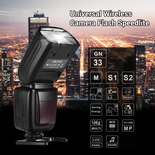 FK310 Universal Wireless Camera Flash