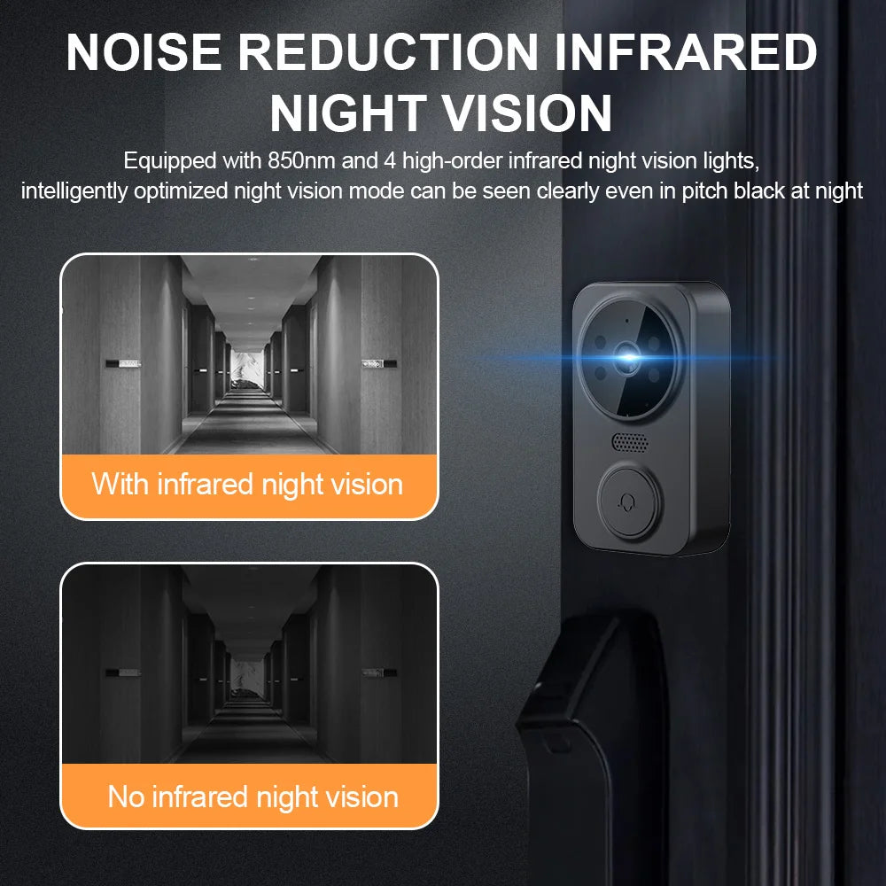 Wireless WIFI Video Intercom Night Vision Doorbell Camera