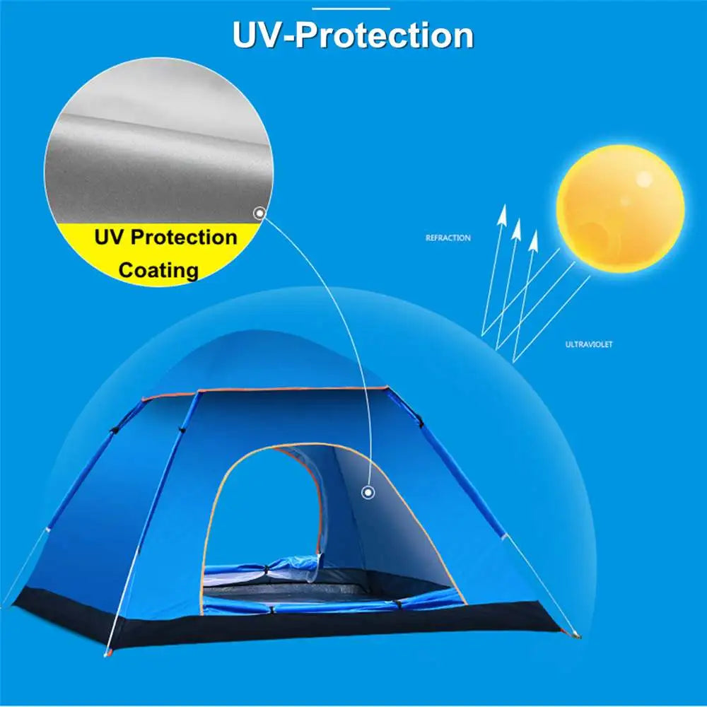 Waterproof Sport Outdoor Automatic Quick Open Tent