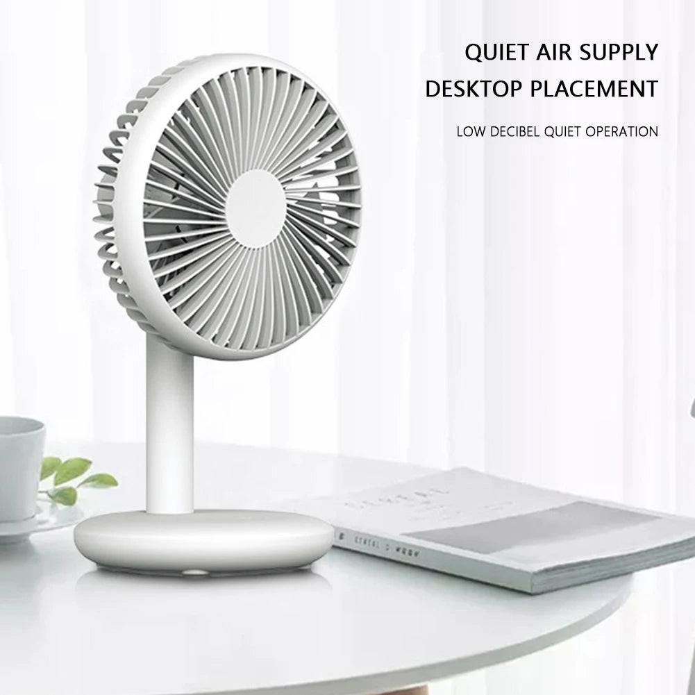 1200mAh Portable Rechargeable Fan USB