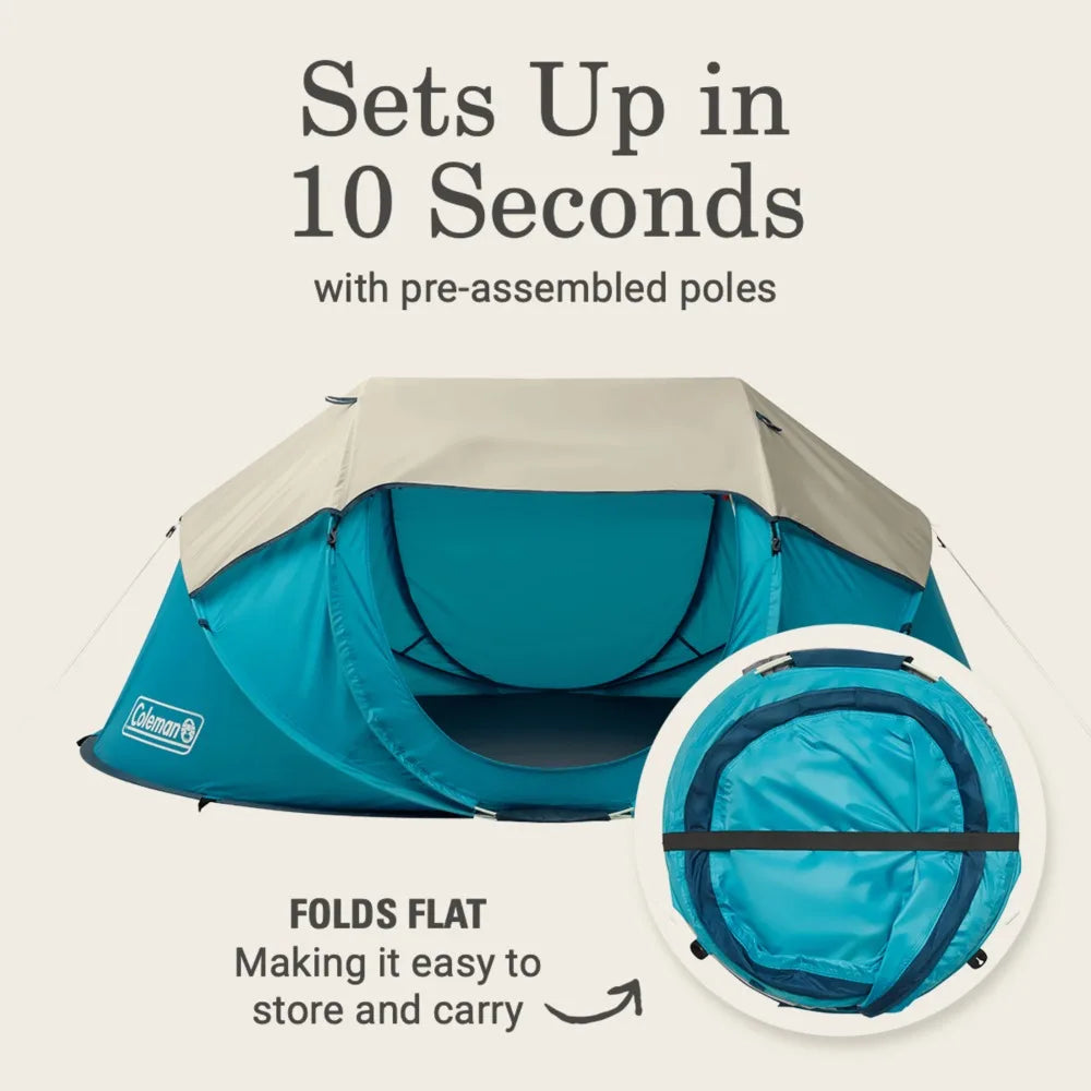 Pop-Up 2-Person Camp Tent