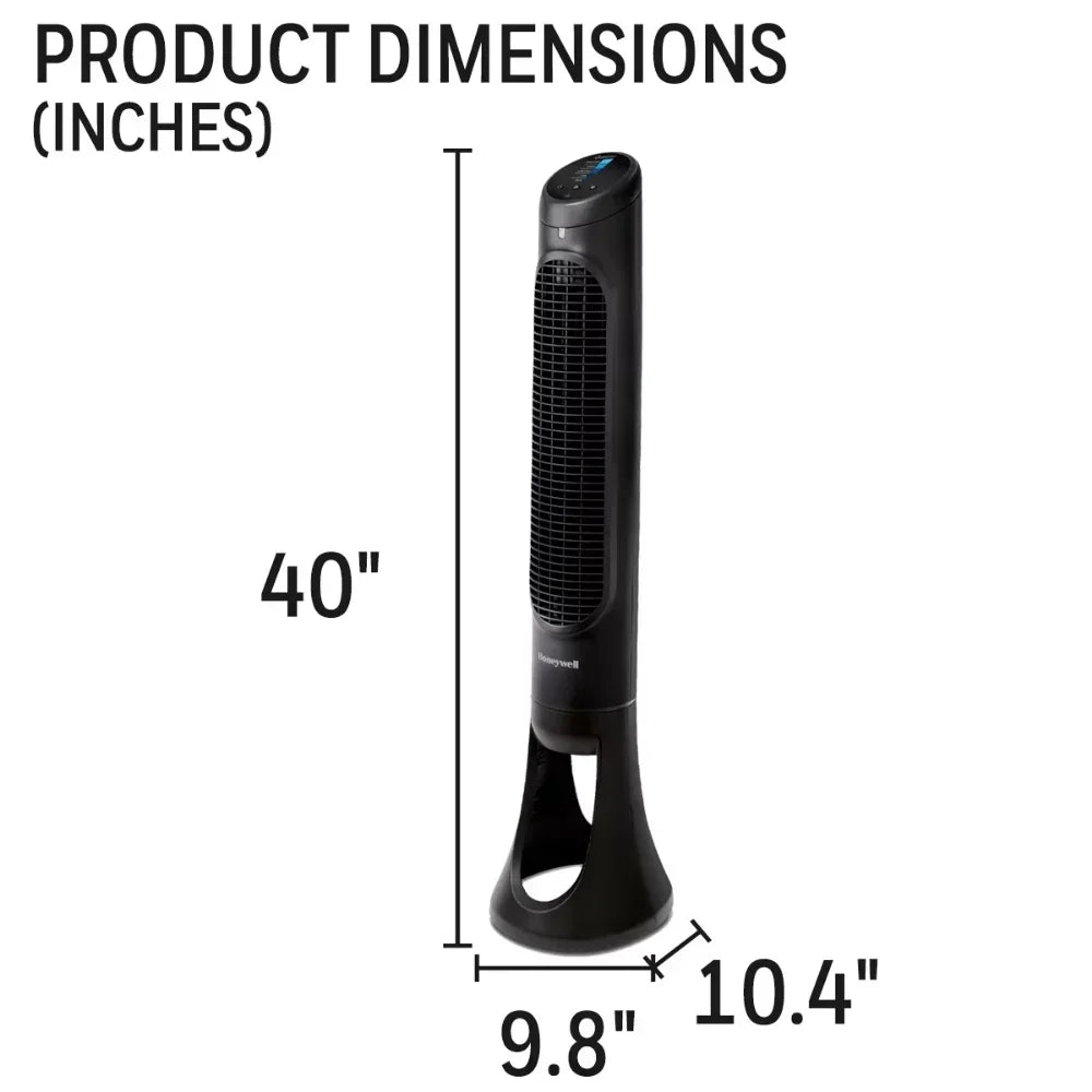 Quiet Oscillating Electric Tower Stand Fan