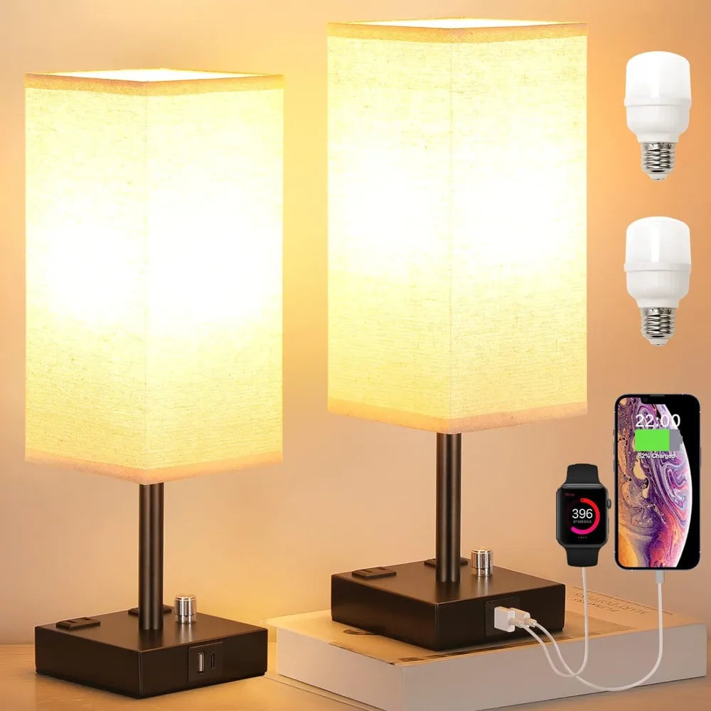 Dimmable Nightstand Lamps