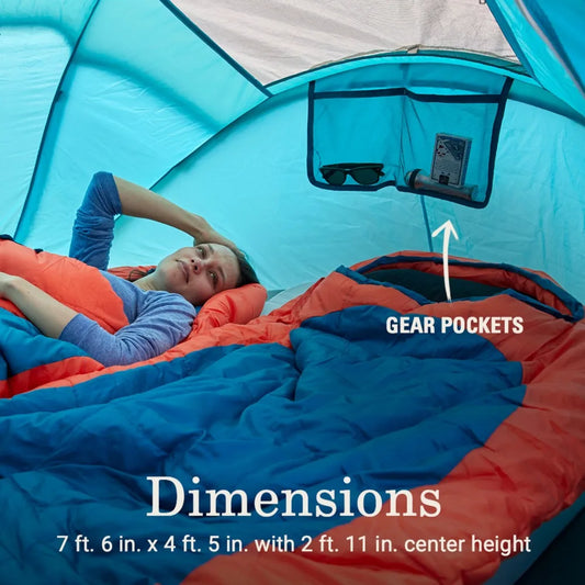 Pop-Up 2-Person Camp Tent