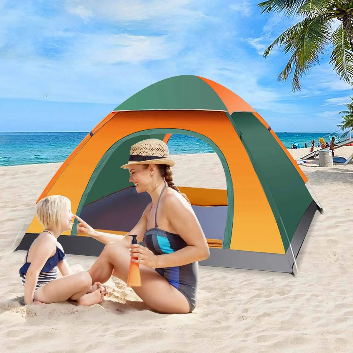 Waterproof Sport Outdoor Automatic Quick Open Tent