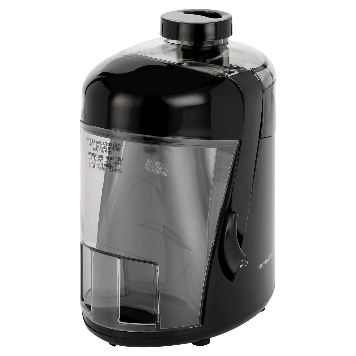 Hamilton Beach HealthSmart Juice Extractor and Electric Juicer, Black, 67801