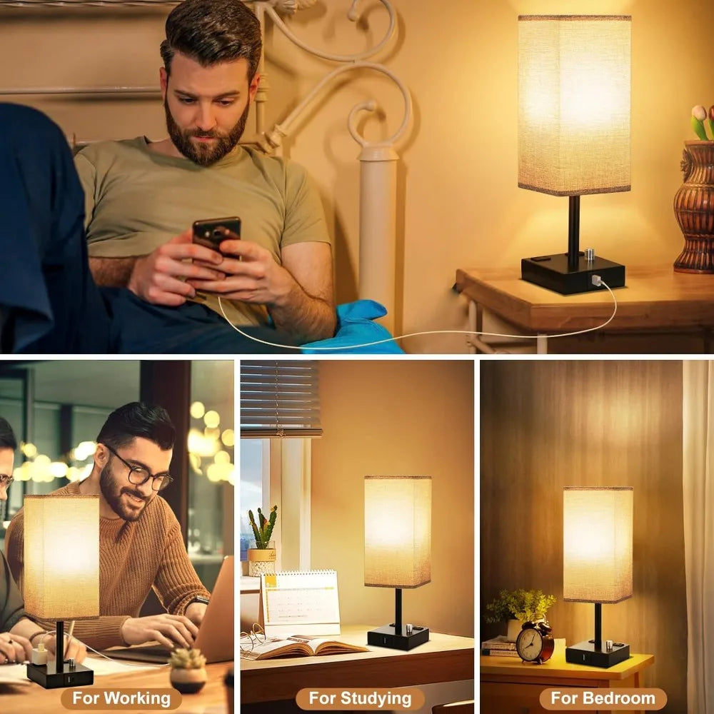 Dimmable Nightstand Lamps