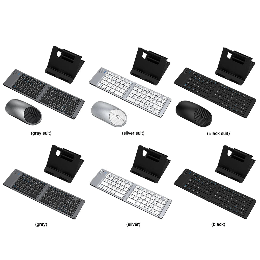 Folding Keyboard Portable Keypad With Mouse