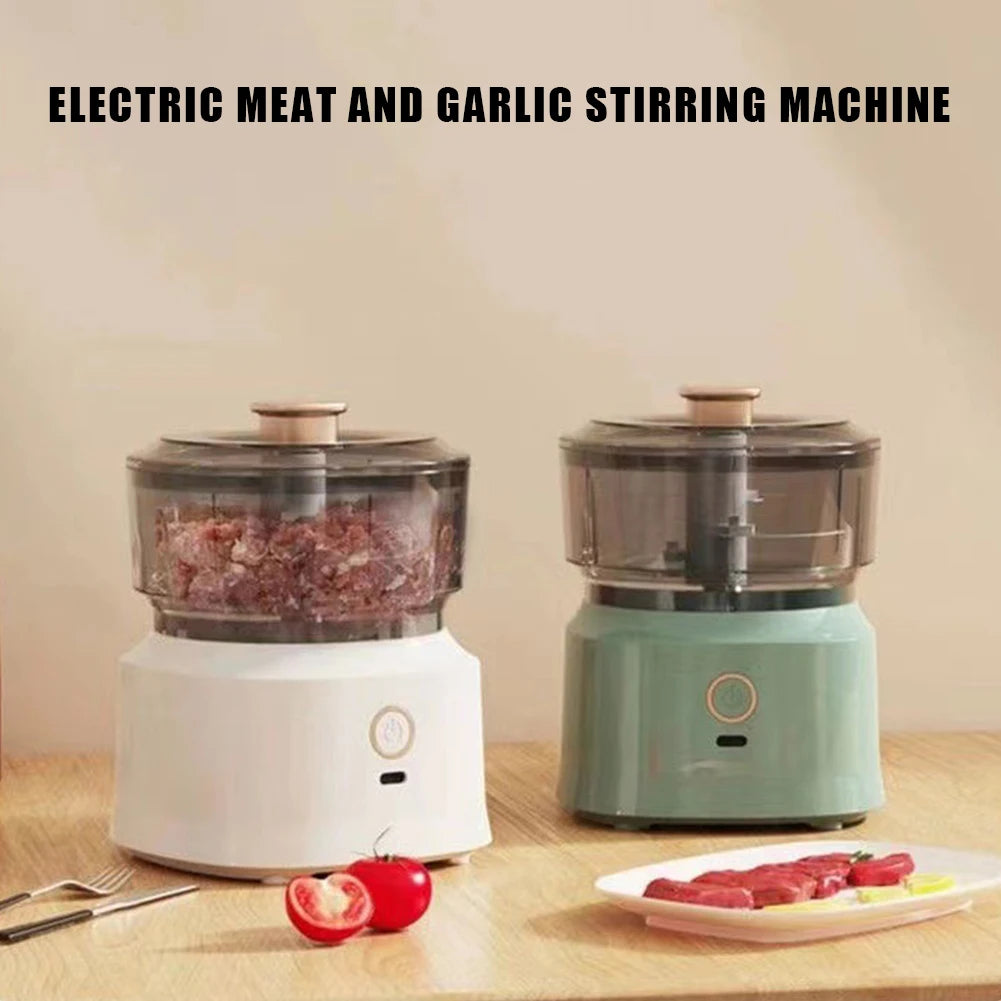 Kitchen Electric Garlic Masher Crusher